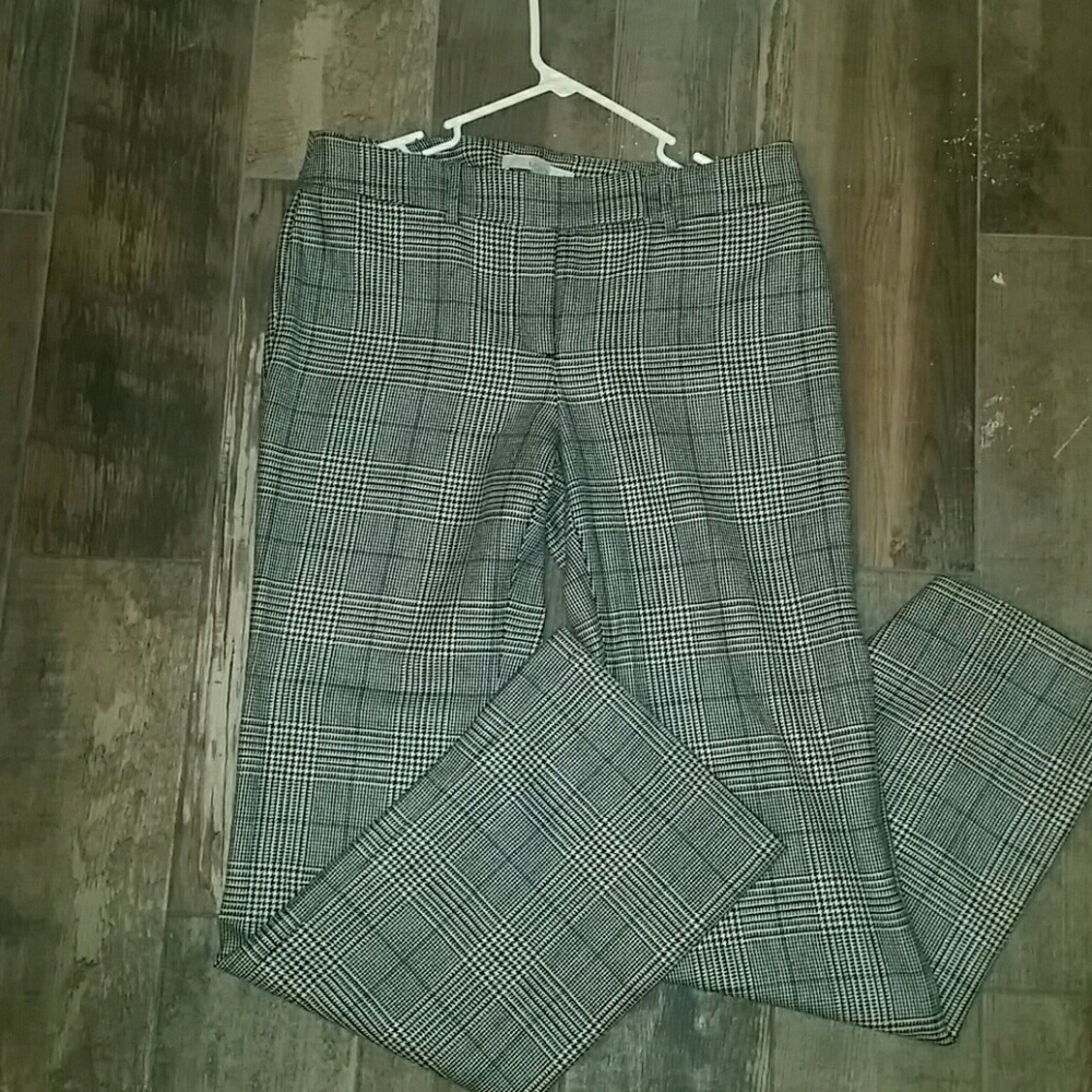 Loft Fall plaid pants